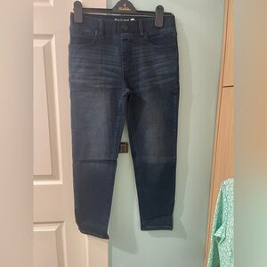 Betabrand Chelsea Yoga Denim Indigo Wash Small Long 23” Inseam